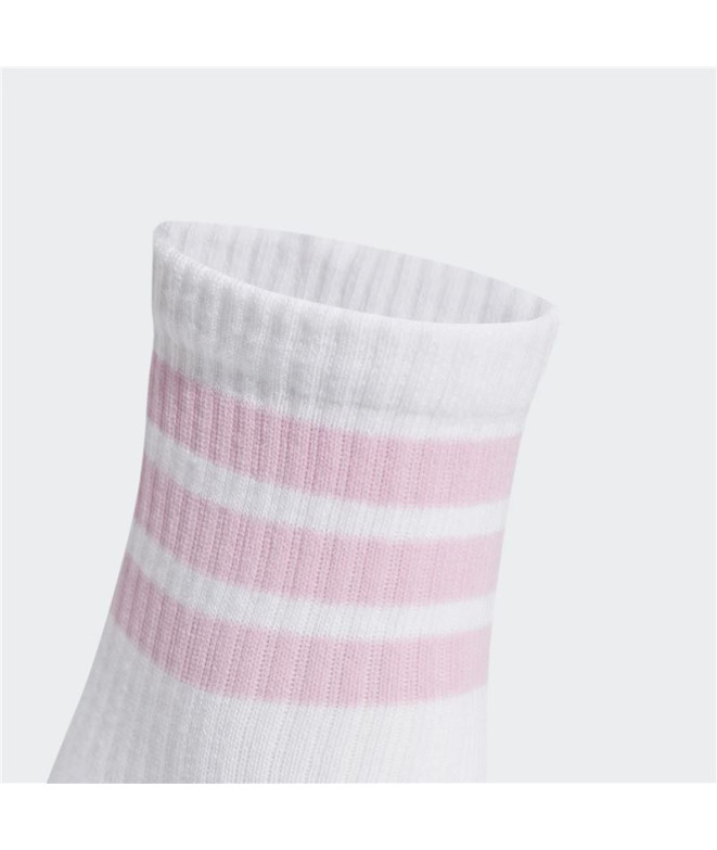 Meias adidas Infantil Lk Rib So White Pack