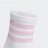Meias adidas Infantil Lk Rib So White Pack