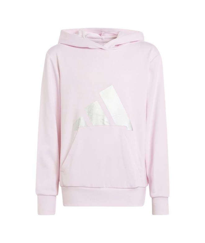 Moletom adidas Menina Jg Glam Hd Rosa