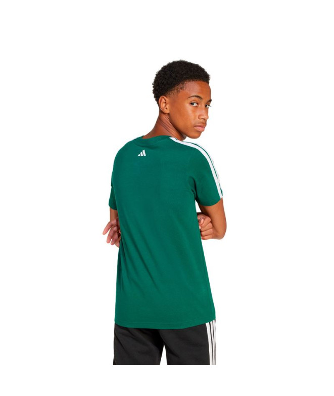 Camiseta adidas Infantil Verde escuro da faculdade