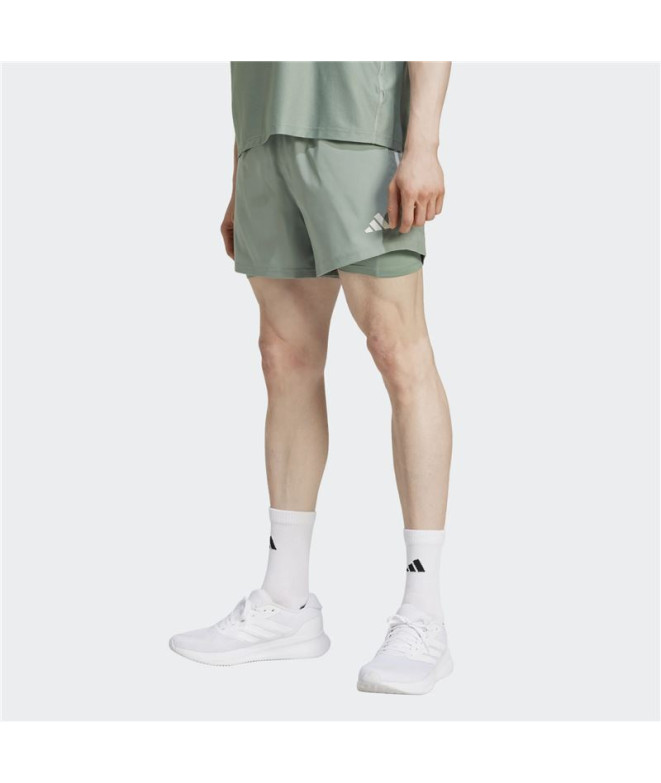 Calça Running adidas Homem de Own the Run 2In1...