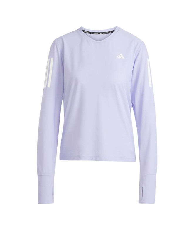 Camiseta Running adidas Mulher de Own the Run Ls Tonvio