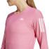 Camiseta Running adidas Mulher por Own the Run Ls Pink