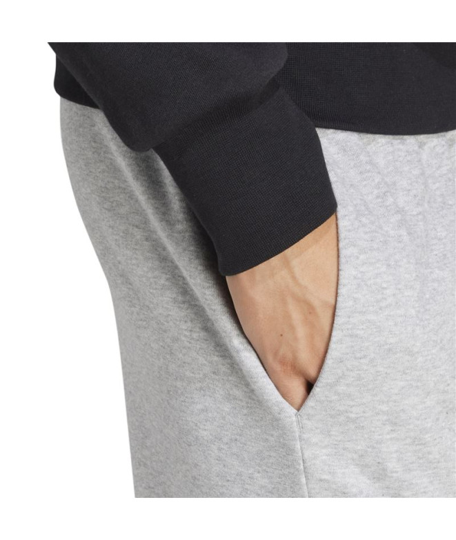Calça adidas French Terry Homem Lin Cinzento/Preto