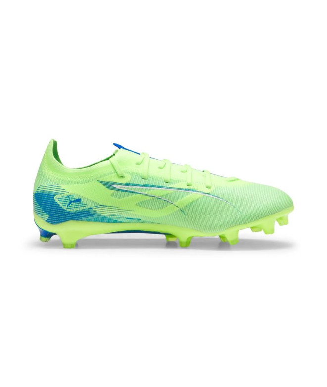 Football Bottes de Puma Ultra 5 Match Fg/Ag Fizzy Apple/ White/Bluemazing