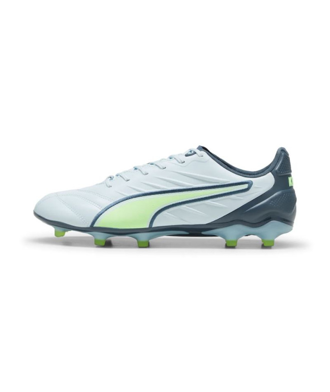 Botas de Fútbol Puma King Pro Fg/Ag Frosted Dew/Fizzy Apple/Gray Skies