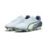 Botas de Fútbol Puma King Match Fg/Ag Frosted Dew/Fizzy Apple/Gray Skies