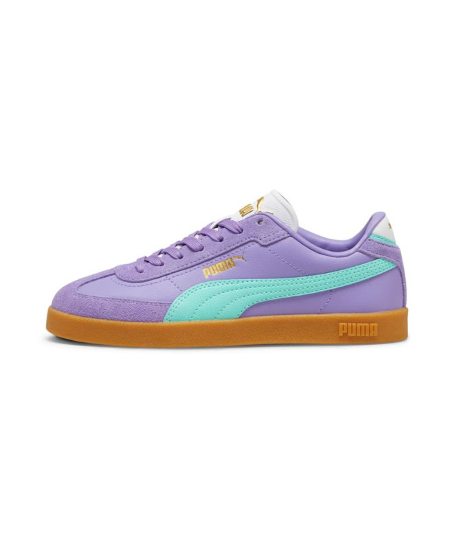 Chaussures de Puma Club II Era Lavender Alert/Gum/Electric Peppermint