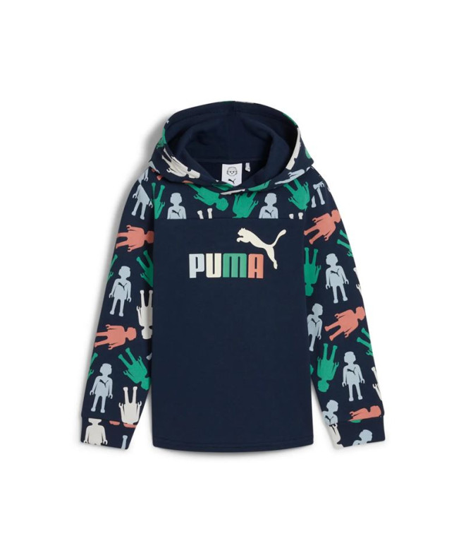 Moletom Menino by Puma X Playmobil Hoodie Tr Club Navy