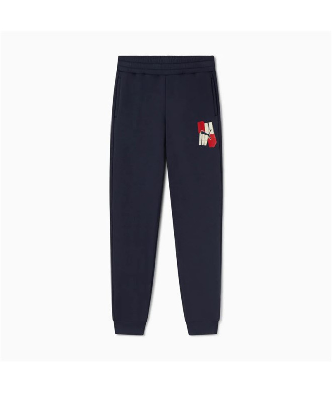 Pantalón de Puma Ess+ Graphic Sweatpants Fl Niño New Navy
