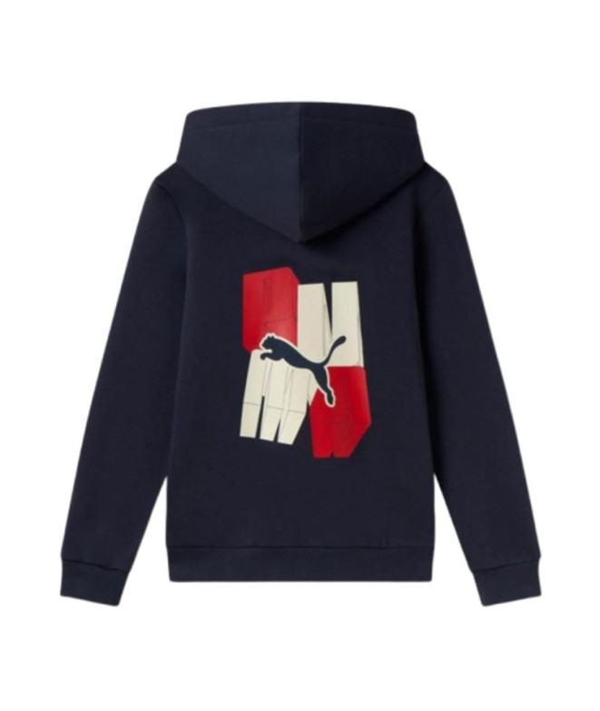 Moletom Menino by Puma Ess+ Graphic Hoodie Fz...