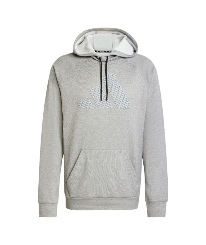 Moletom Fitness adidas Homem por Gg Bl Hoodie Cinzento