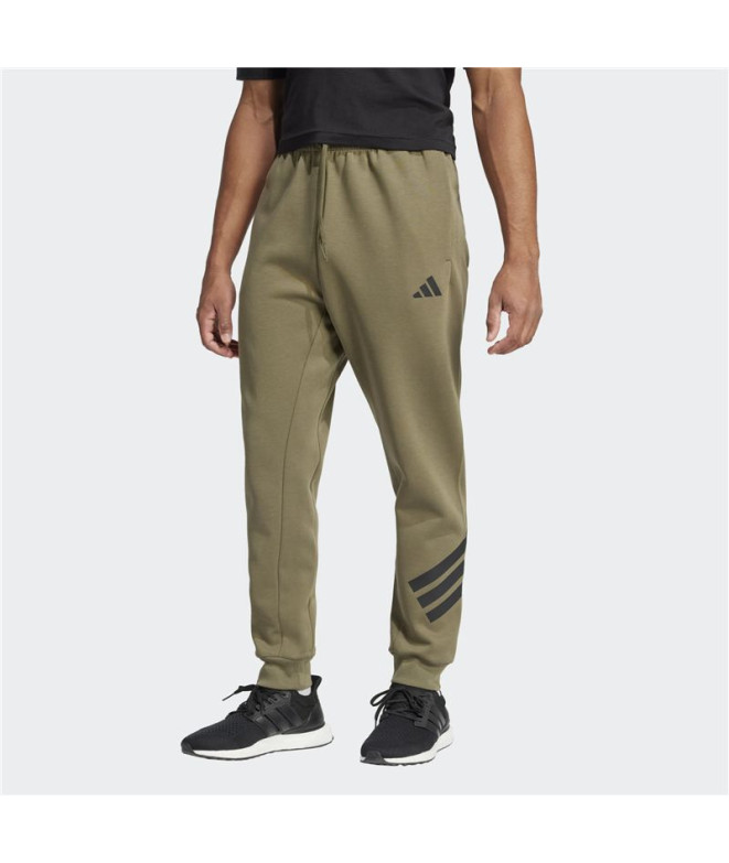 Calça adidas Homem Future Icons 3Bandas Verde...