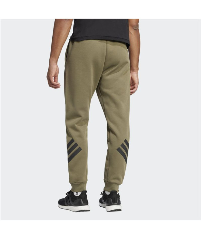 Calça adidas Homem Future Icons 3Bandas Verde...