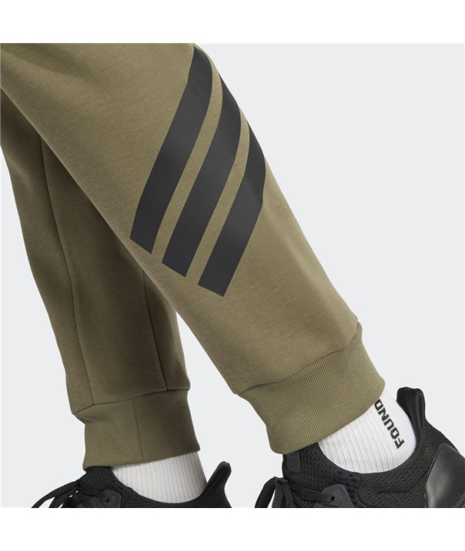 Calça adidas Homem Future Icons 3Bandas Verde...