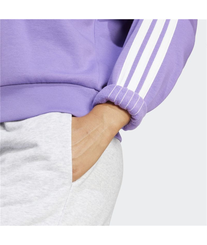 Sweat adidas French Terry Femme 3 Bandes Swt...