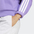 Moletom adidas French Terry Mulher 3 bandas Swt Violeta/Branco