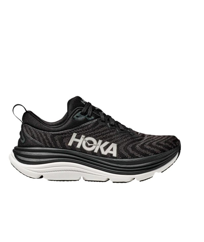 Chaussures Running Homme de Hoka Gaviota 5 Noir/Blanc