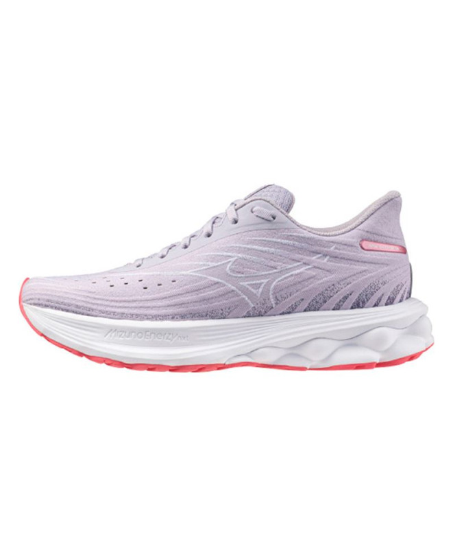 Chaussures Running Mizuno Femme de Wave Skyrise 6 Light violet