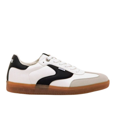 Zapatillas Mustang 2025 V Attitude Hombre Murri Blanco Negro Zapatillas Mustang 2025 V Attitude Hombre Murri Blanco Negro