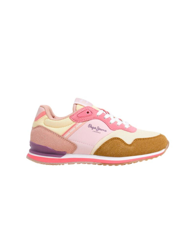 Zapatillas Pepe Jeans London Band G Mujer Honey Rosa