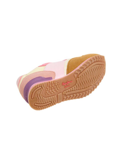 Chaussures Femme Pepe Jeans London Band G Honey Pink 2