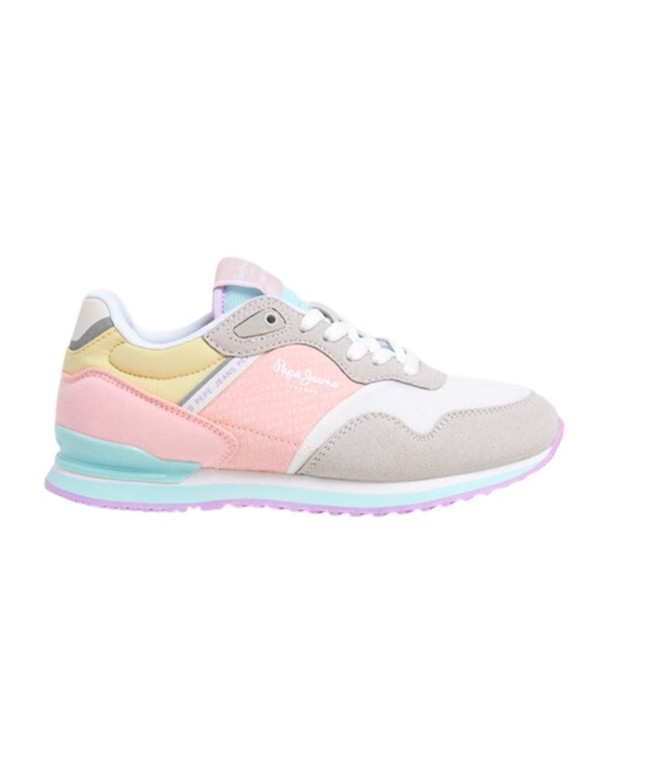 Zapatillas Pepe Jeans London Print G Mujer Light Gris