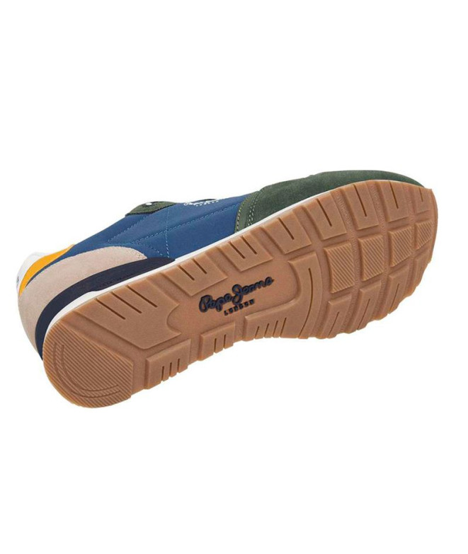 Chaussures Pepe Jeans Brit Camp Homme Olivine Vert