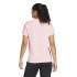 Camiseta adidas Mulher Train Essentials Grande logótipo de desempenho para treino Rosa