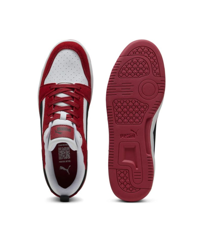 Zapatillas Puma Rebound V6 Low Sd,Dark Crimson,...