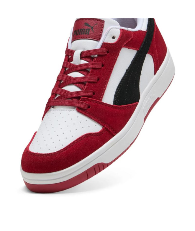 Zapatillas Puma Rebound V6 Low Sd,Dark Crimson,...