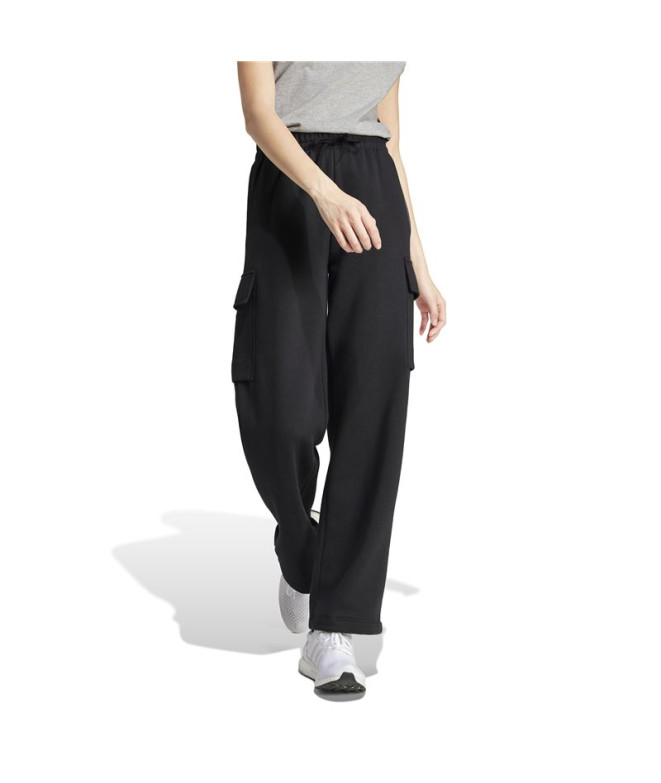 Calça adidas Mulher Carga Linear Fleece Preta