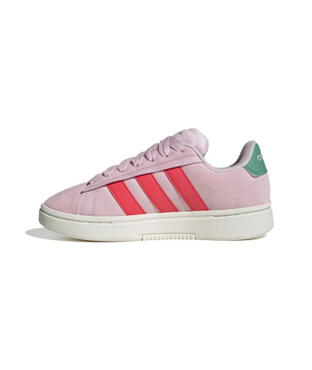 Chaussures adidas Court Femme Grand Alpha 00S Rose 2