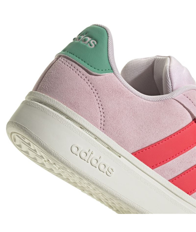 Chaussures adidas Court Femme Grand Alpha 00S Rose