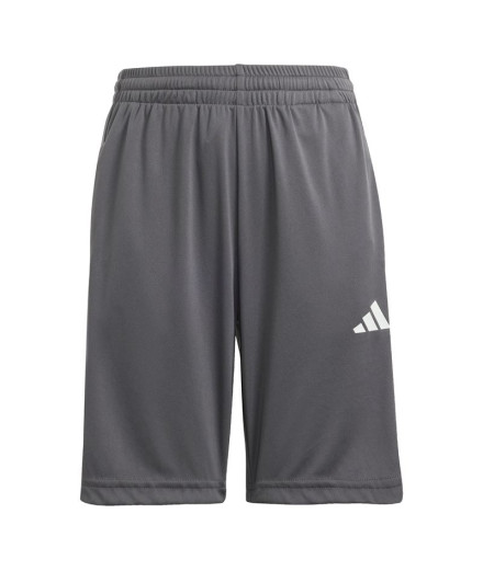 Calça Fitness adidas Infantil de Tr-Es 3Bandas Sh Grey