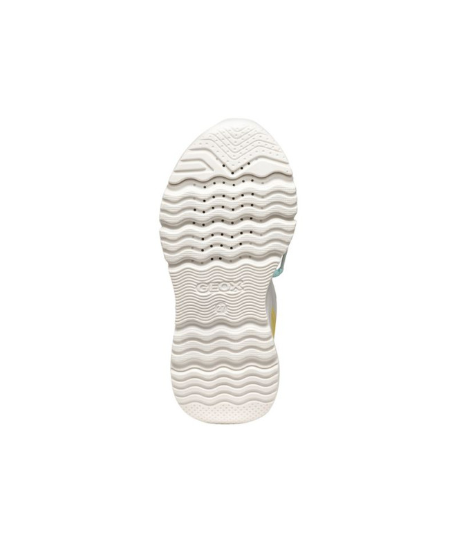 Chaussures Fille Geox Loftus Blanc/Multicolore