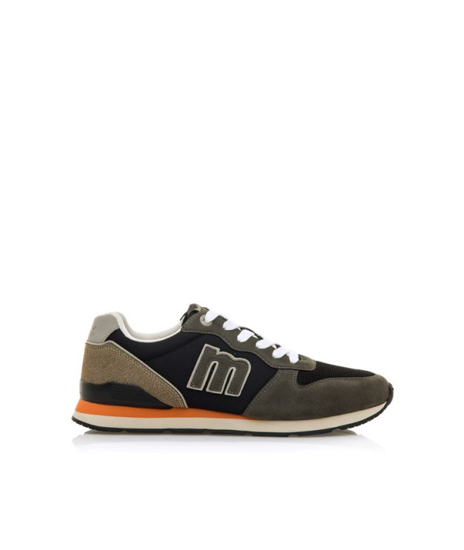 Zapatillas Mustang 2025 V Attitude Hombre Nixon Negro Sady Taupe