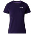 Camiseta Montanha The North Face Mulher de Lightbright S/S Purple