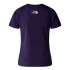 Camiseta Montanha The North Face Mulher de Lightbright S/S Purple