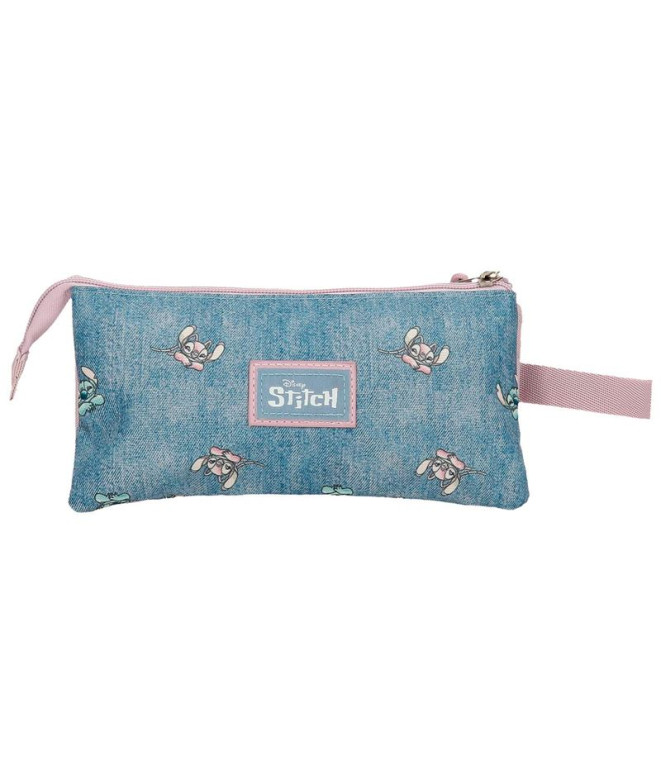Trousse Disney 3C Stitch Vous êtes magique Bleu
