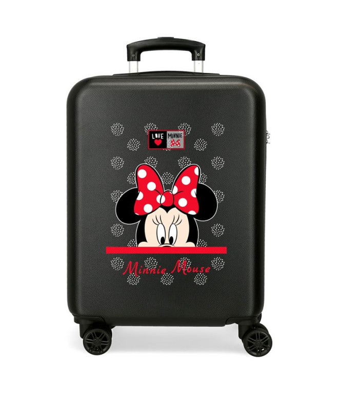 Maleta Disney Abs 55Cm 4W My Pretty Bow Minnie Negro