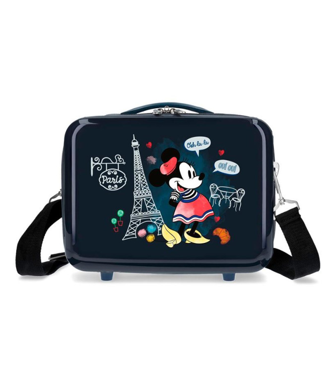 Estojo Disney Abs Adapt Around The World Navy Azul