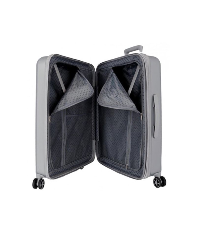 Maleta Disney Abs 70Cm 4W Disney 100 - Stitch Gris