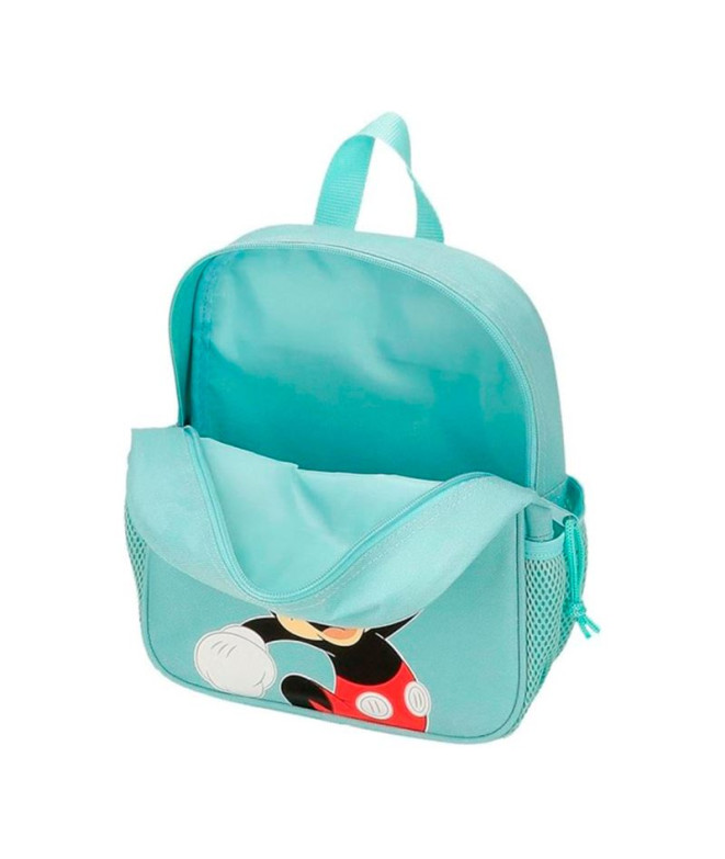 Mochila Disney 25 cm Mickey Fun With Friends Azul