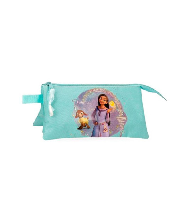 Estuche Disney 3C Wish Dreamer Azul
