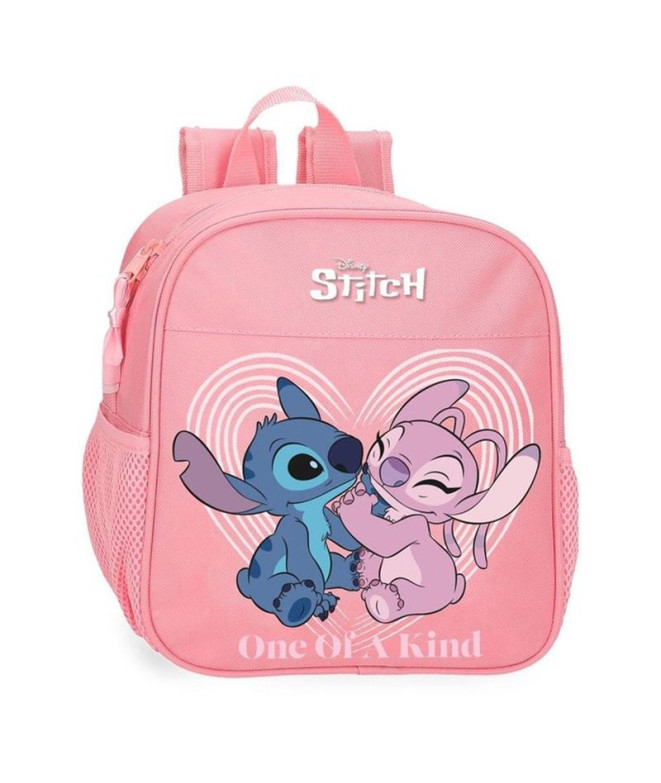 Mochila Disney 25 cm Stitch One Of A Kind Rosa