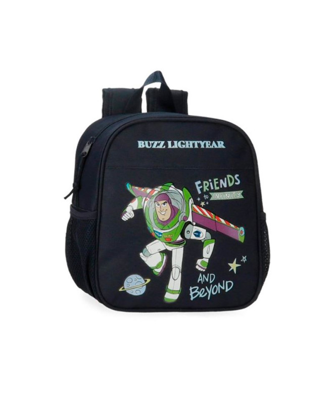 Mochila Disney Adapt 25 cm Friends To Infinity And Beyond Preto