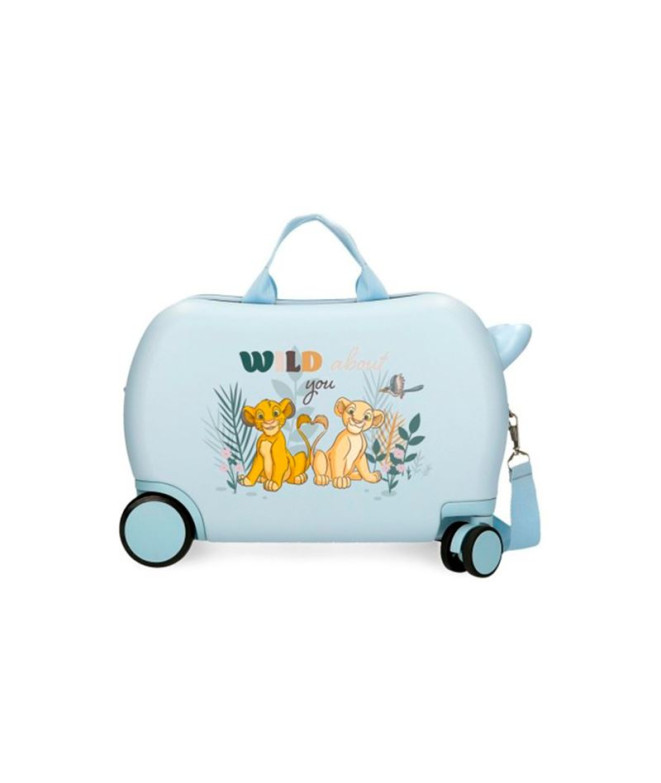 Valise enfant Disney 4W (2 Multi ) 45Cm Roi Lion Avant La Floraison Bleu