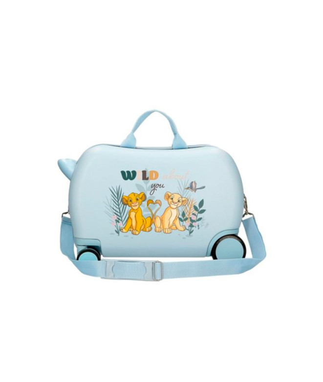Maleta infantil Disney 4W (2 Multi ) 45Cm Rey...