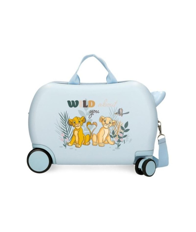 Maleta infantil Disney 4W (2 Multi ) 45Cm Rey...